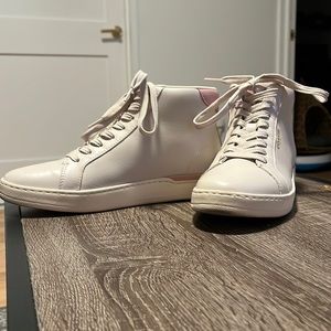 Coach Clip Leather Hightop